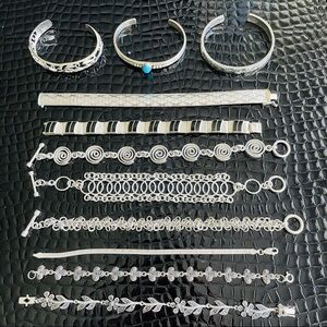 🌟 Sterling Silver Bracelets, Cuffs 🌟 ask for prices